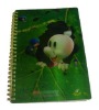 3d lenticular notebook