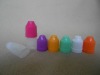 3ml Orange Child-proof cap Plastic medicine dropper bottle 100pc/lots