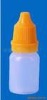 3ml PE eye wash bottle orange pilfer proof Cap