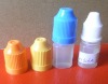 3ml eye drop bottles,e lquid bottle,plastic bottle with yellow childproof cap