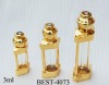 3ml golden metal perfume bottle