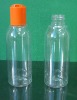 3oz round pet clear bottle