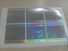 4 cm square  hologram label