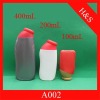 400/200ml PE plastic shampoo bottle