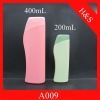 400/200ml PE plastic shampoo bottle