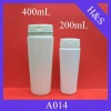 400/200ml PE plastic shampoo bottle