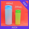 400/200ml PE plastic shampoo bottle