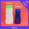 400/200ml PE plastic shampoo bottle