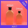 400/200ml PE plastic shampoo bottle