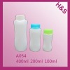 400ml 200ml 100ml white Pe bath lotion bottle