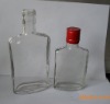 400ml, 200ml glass spirit bottle