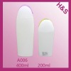 400ml 200ml new white classical plastic shampoo bottle