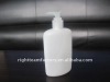 400ml PE plastic cosmetic shampoo bottle