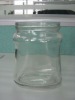 400ml high-white material glass honey jar