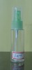 40ml clear pet bottle with mist sprayer