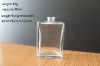 40ml oblong transparent glass perfume bottle for woman