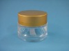 40ml round cream jars with golden lid