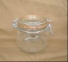 450ml round airtight glass jar