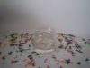 45ml Round glass skin care cream jar