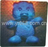 4D holographic stickers anti-counterfeiting printing