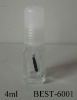 4ml empty glass nail polish bottle