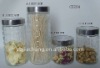 4pcs glass tea sugar coffee canister with lid