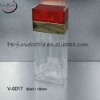 50/100ml square glass perfume bottle for woman