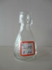 50 ML clear cooking oil  glass bottle with cap