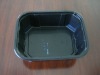 500gr black plastic fruit tray