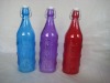 500ml 1000ml Colored glass water bottle