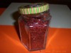 500ml Square glass jar for Chillies