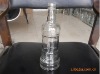 500ml clear glass whisky bottle