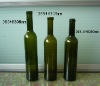 500ml cork top dark green glass wine bottle(sc-060)