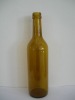 500ml dead leaf yellow glass wine bottles finished screw cap