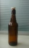 500ml flip top amber glass beer bottles (R-B112)