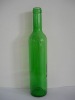 500ml glass Bordeaux bottle push up emerald green