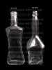 500ml glass vodka bottle