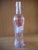 500ml glass vodka bottle with print logo