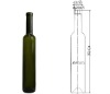 500ml ice wine glass bottle