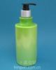 500ml metal green pet shampoo bottle