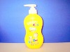 500ml plastic PE baby shampoo bottles,plastic PE baby shower gel bottle,PE baby cartoon lotion buttle(A-4)