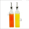 500ml square salad oil and vinegar bottle