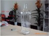 500ml square shaped glass vodka bottle