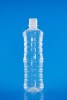 500ml transparent hot plastic bottles