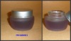 50ML Frosted glass cosmetic jar with cap