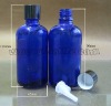 50ML Glass Bottle, Cobalt Blue color