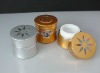 50g aluminum cream jar with glass inner body for face cream