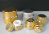 50g gold aluminum cream jar for nail gel