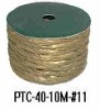 50m per spoon Gold twisted paper raffia cord