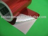 50micron squared holographic PVC film Label paper